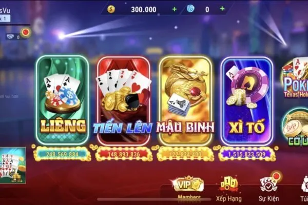 Game bài đổi thưởng cao